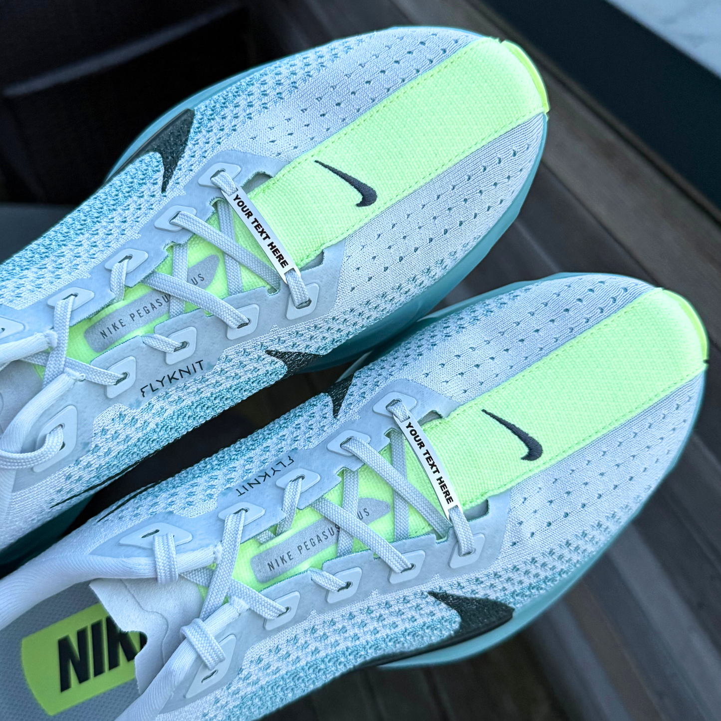 Personalised Shoe Tags - Custom Engraving