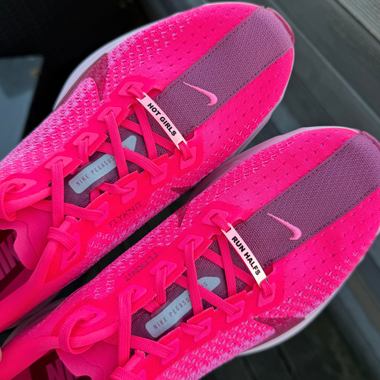 "Hot Girls Run Halfs" - Shoe Tags