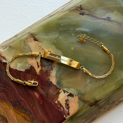 Personalised Bracelet- Custom Engraving