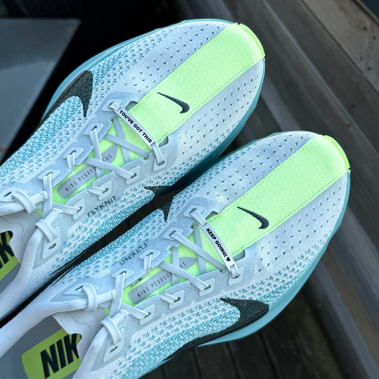 "You've Got This, Keep Going 🖤" - Shoe Tags