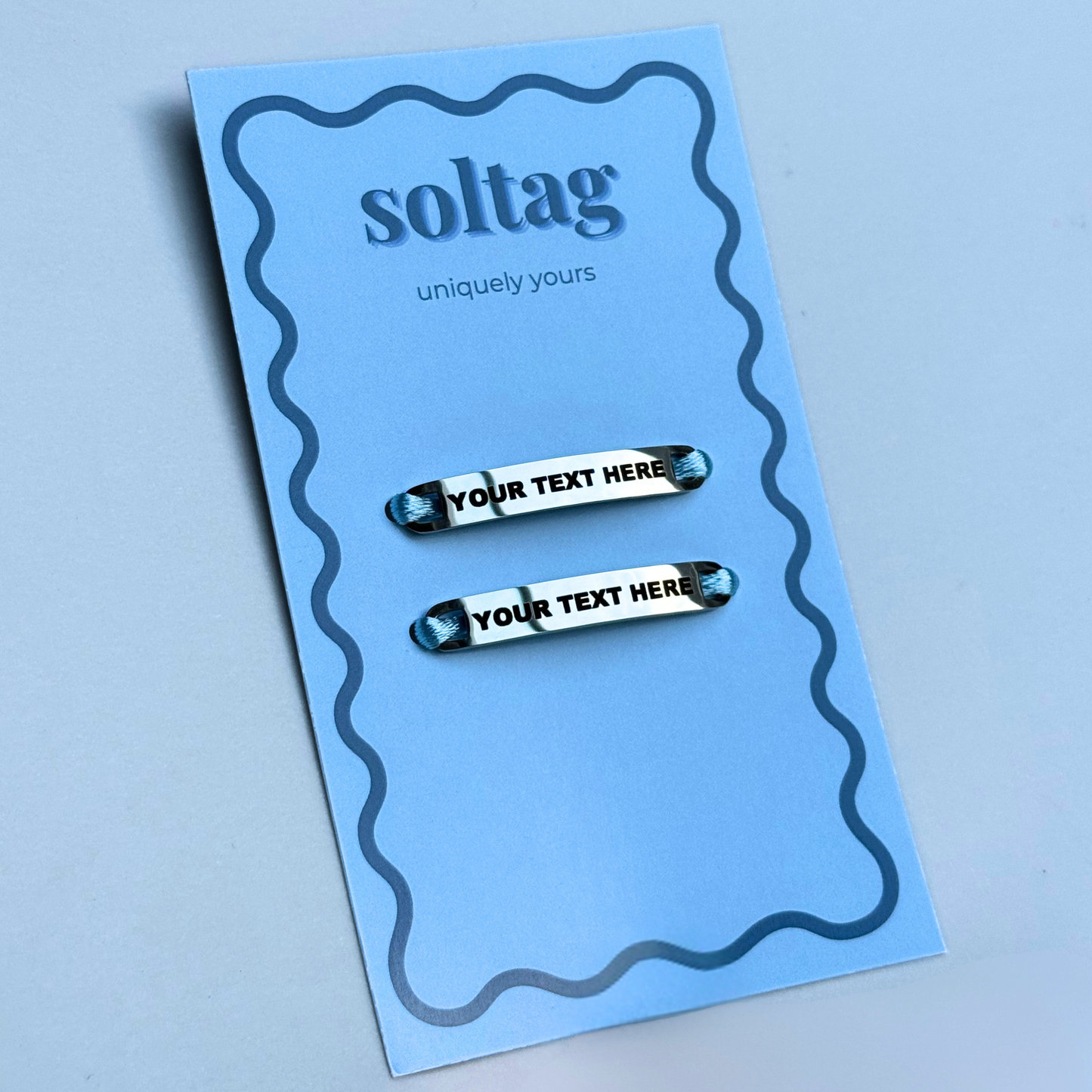 Personalised Shoe Tags - Custom Engraving