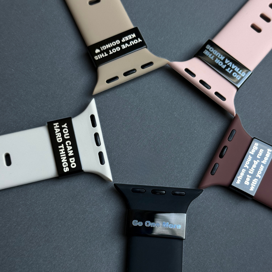 "When Your Legs Get Tired, Run With Your Heart" - Midnight Watch Tag