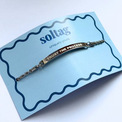 Unisex Personalised Bracelet - Custom Engraving