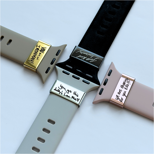 Handwritten Personalised Watch Tag