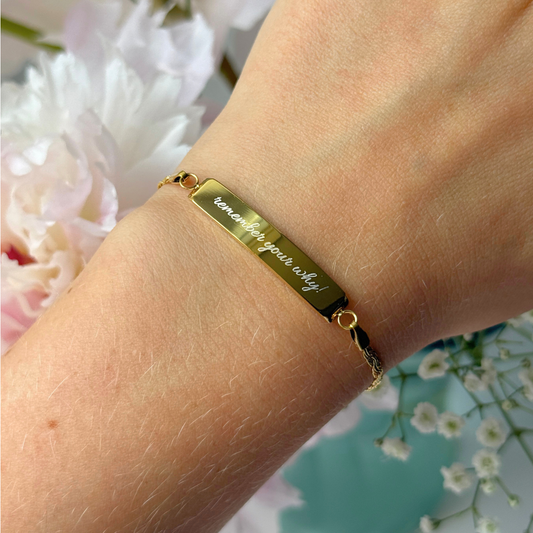 Personalised Bracelet- Custom Engraving