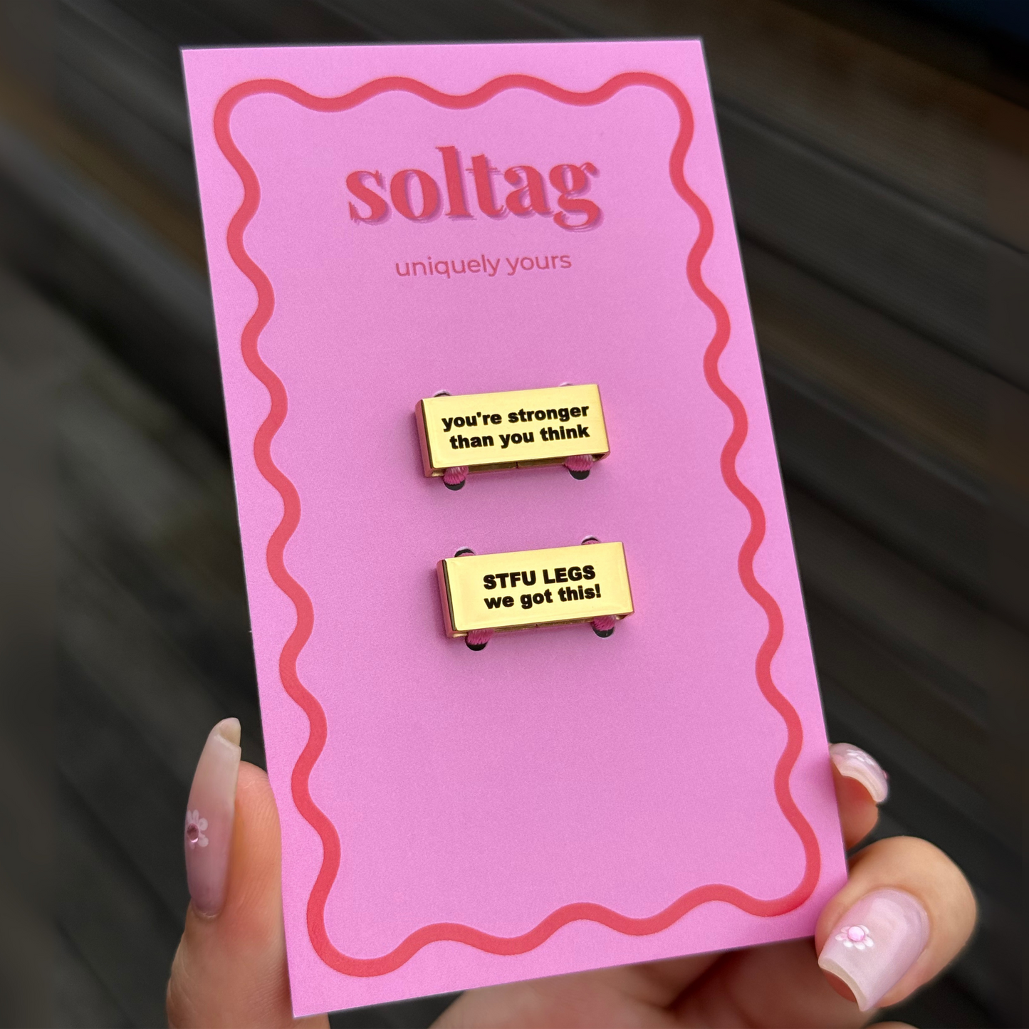 "Personalised Watch Tag Stack" – Custom Engraving