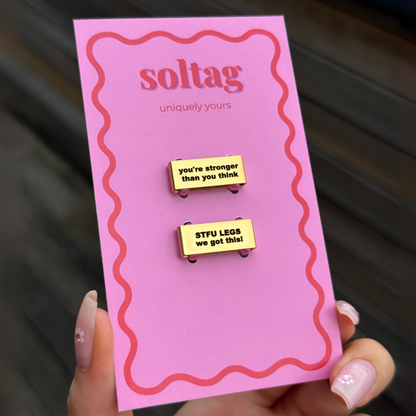 "Personalised Watch Tag Stack" – Custom Engraving
