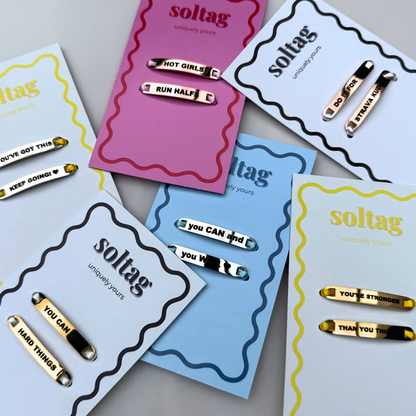 "You've Got This, Keep Going 🖤" - Shoe Tags